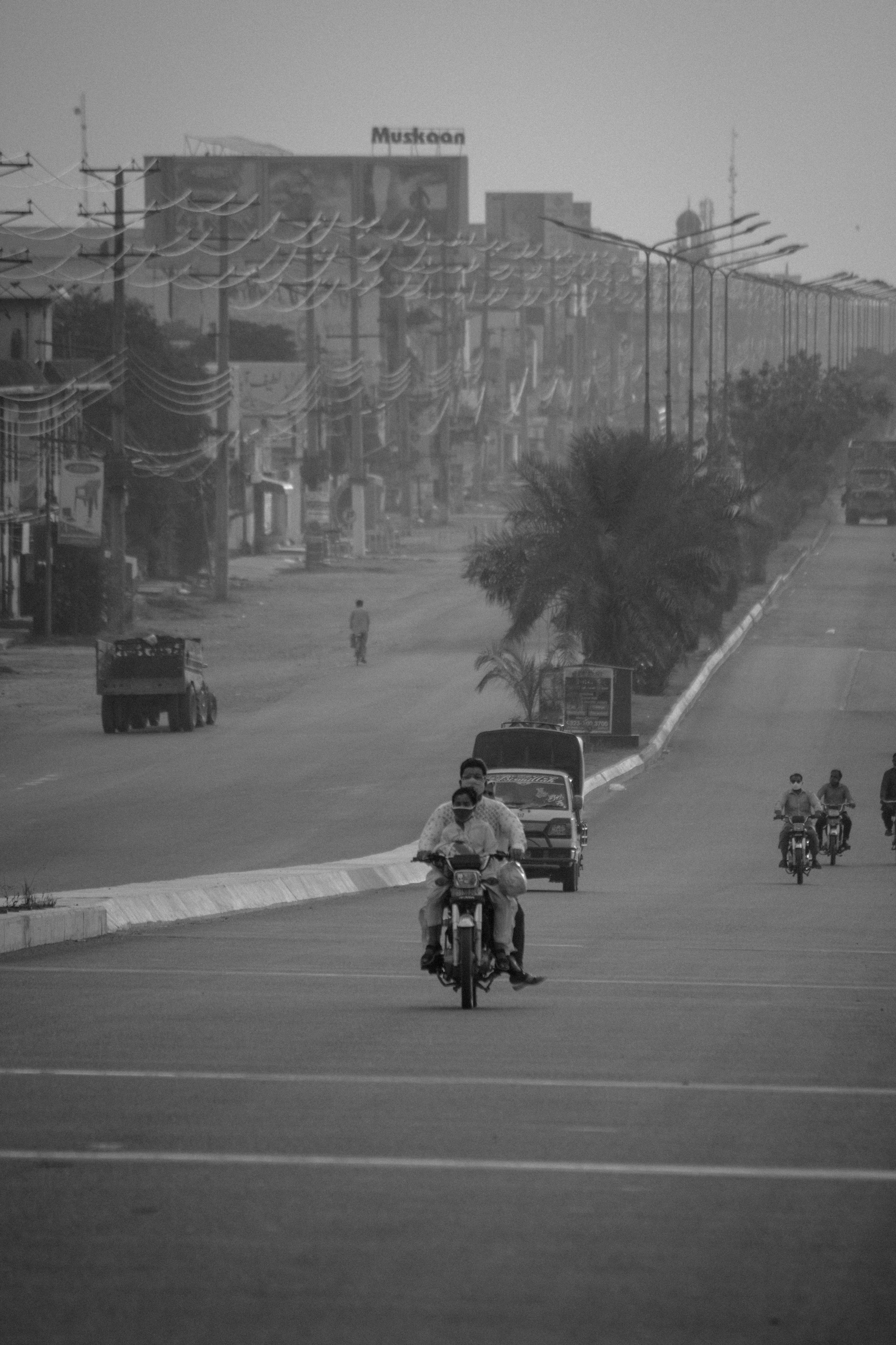  man on motorbike